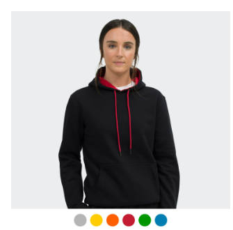 TRENDSWEAR Studio Contrast Unisex Hoodie product image